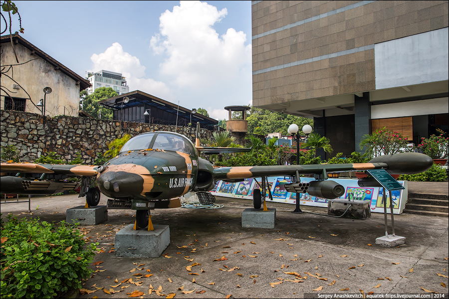 Музей вьетнамской войны в Сайгоне