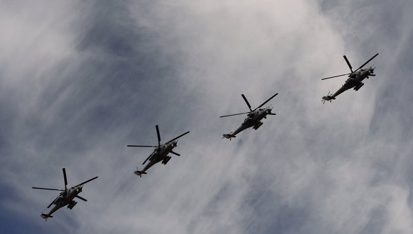 Ударные вертолеты Ми-35