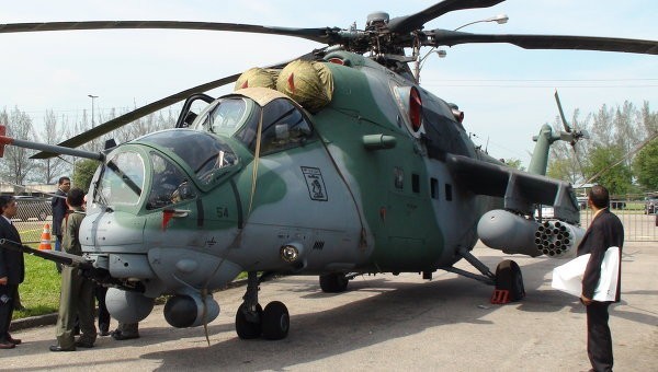 Завершена поставка 12 вертолетов Ми-35М для ВВС Бразилии