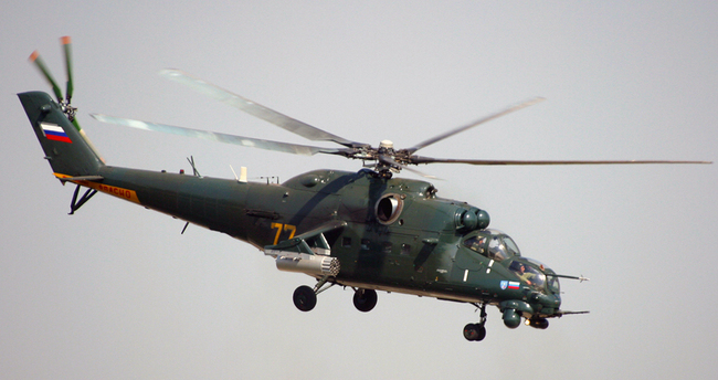 Западный военный округ получил партию новых боевых вертолетов Ми-35М