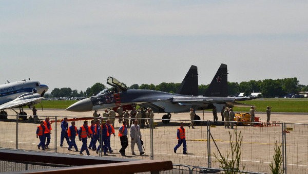 Минобороны РФ до конца года получит 14 новейших истребителей Су-35С