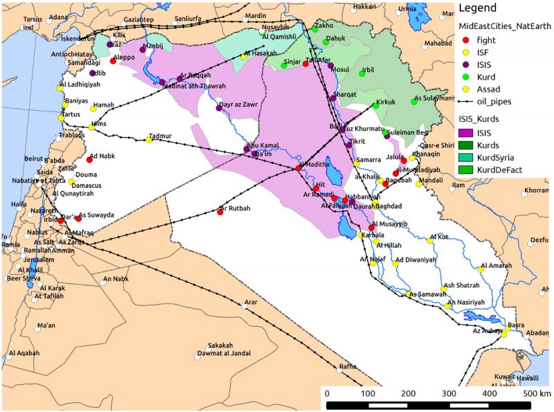 США планируют раздел Ирака и Сирии на «трубопроводные государства»