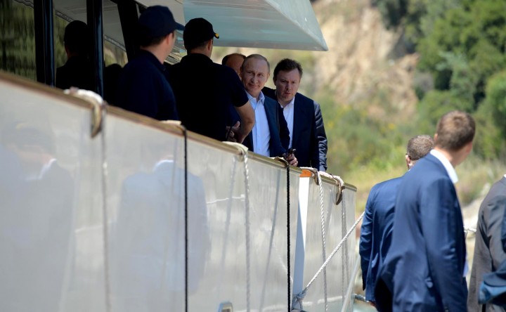 Владимир Путин посетил Святую Гору Афон