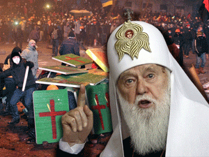 Упор делается на идеологическую составляющую: униатская церковь - для тех, кто выходил на Евромайдан, для тех, кто против русских «сепаратистов»