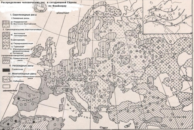 Расовая карта фон Эйкштедта