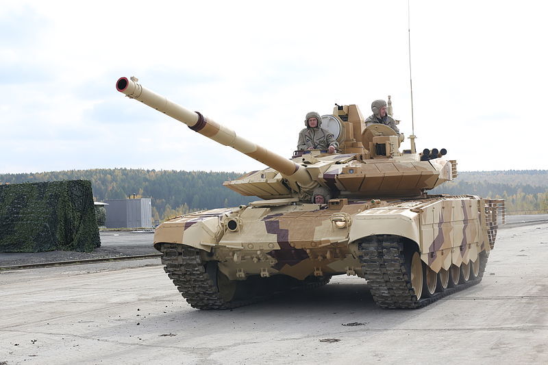 ​Т-90МС с экипажем uk.wikipedia.org - Танк Т-90МС выходит в серию | Военно-исторический портал Warspot.ru
