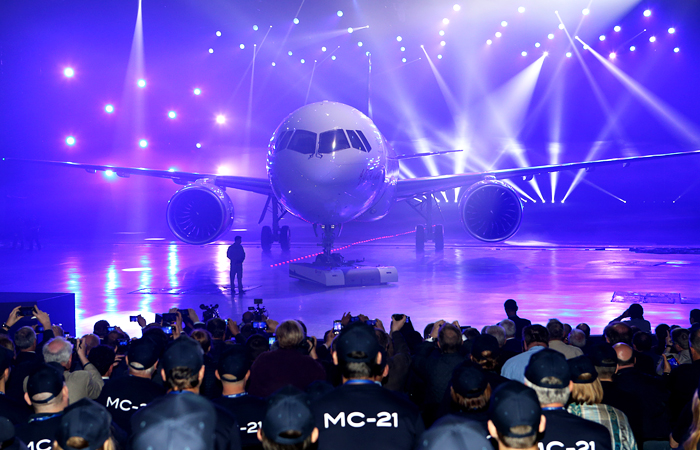 МС-21 - семейство самолетов нового поколения вместимостью от 130 до 211 пассажиров, ориентированное на самый большой сегмент мирового рынка пассажирских самолетов